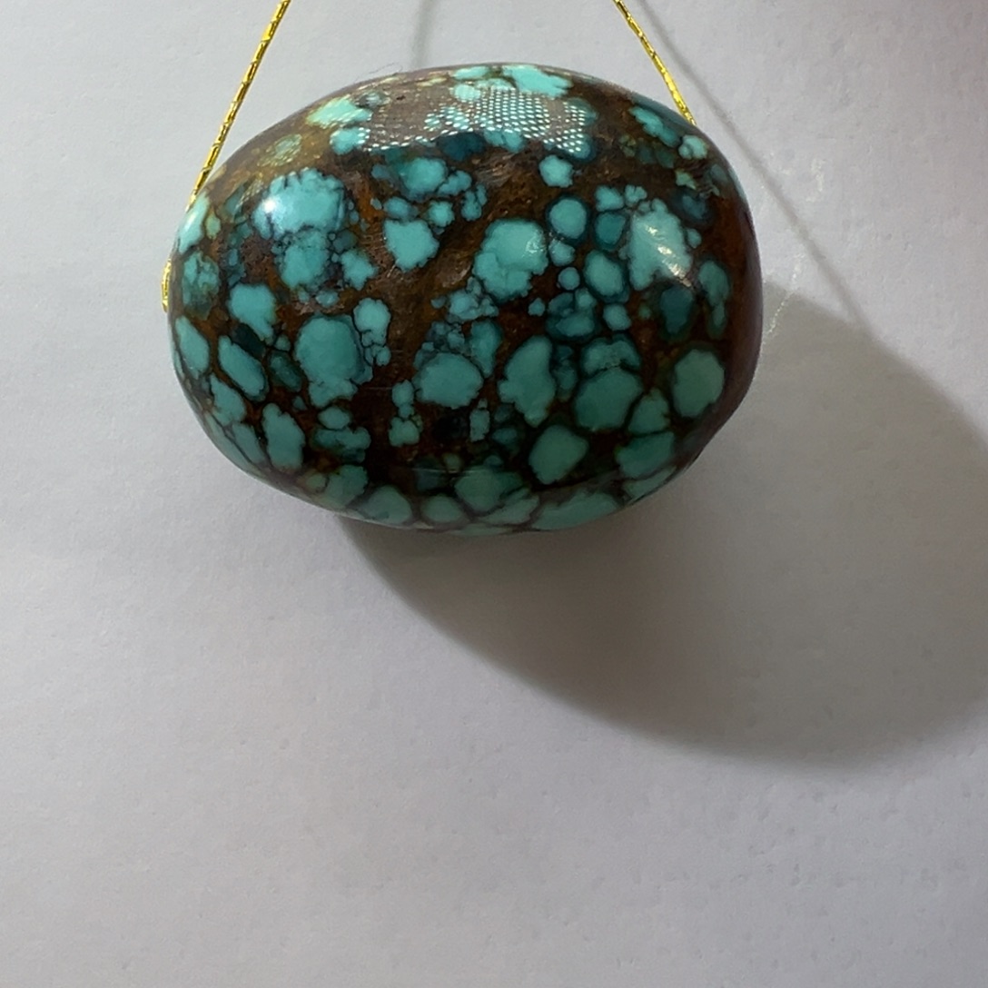 绿松石未镶嵌挂件