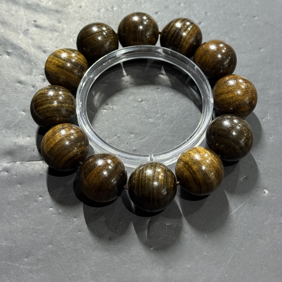 108 沉木2.0cm单圈手串