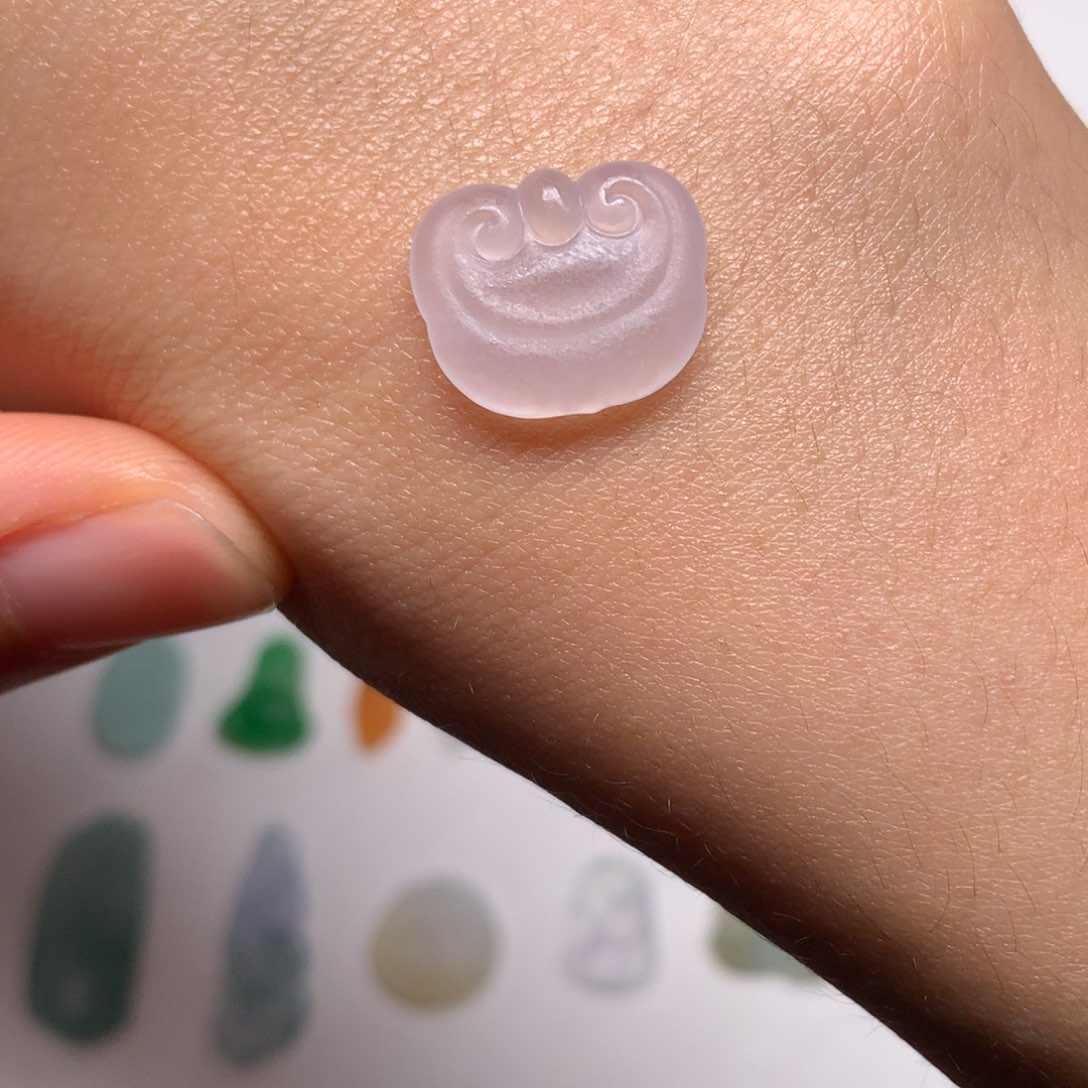 定制翡翠未镶嵌缅甸翡翠A货如意锁头