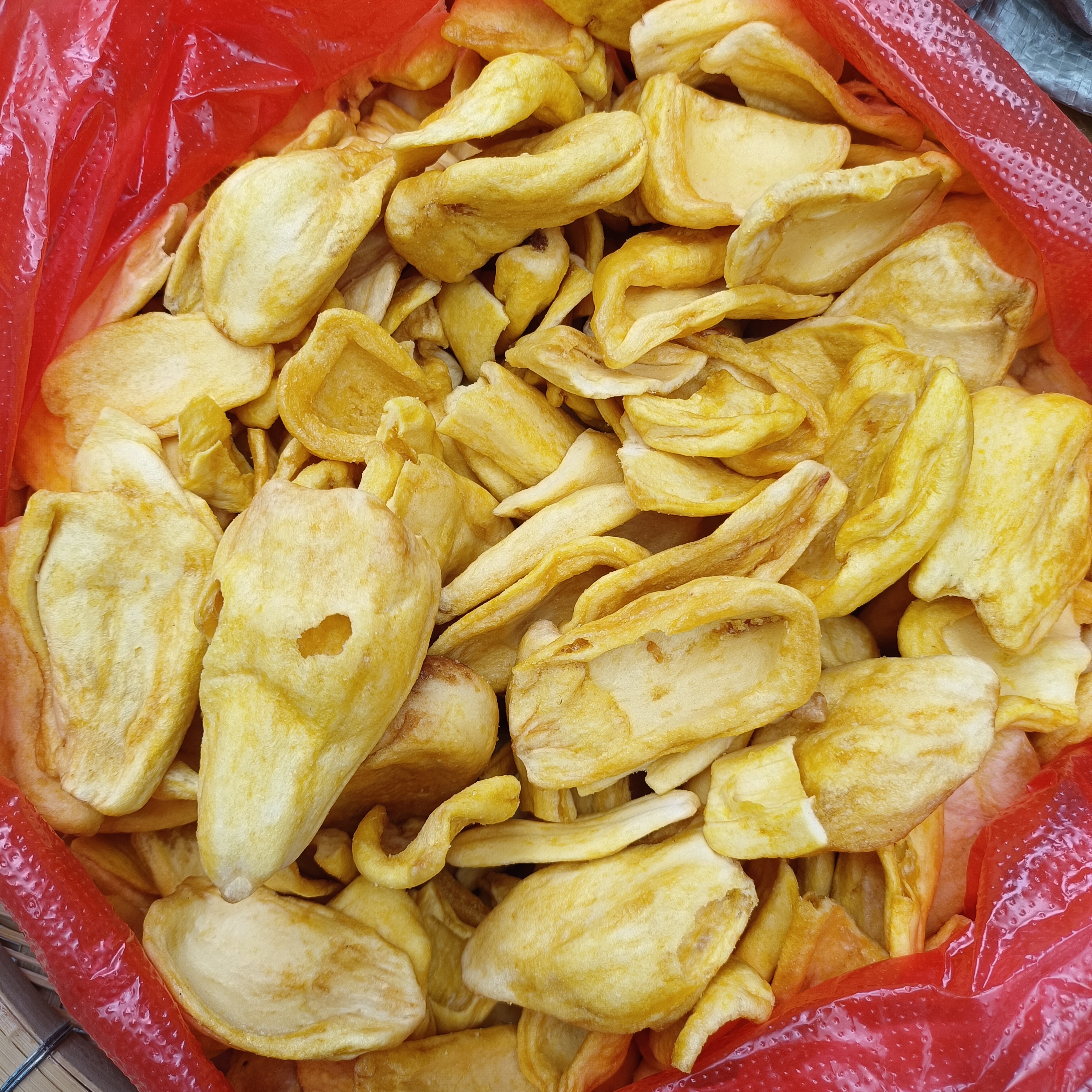 菠萝蜜干大片水果脆片即食脱水果蔬干休闲零食