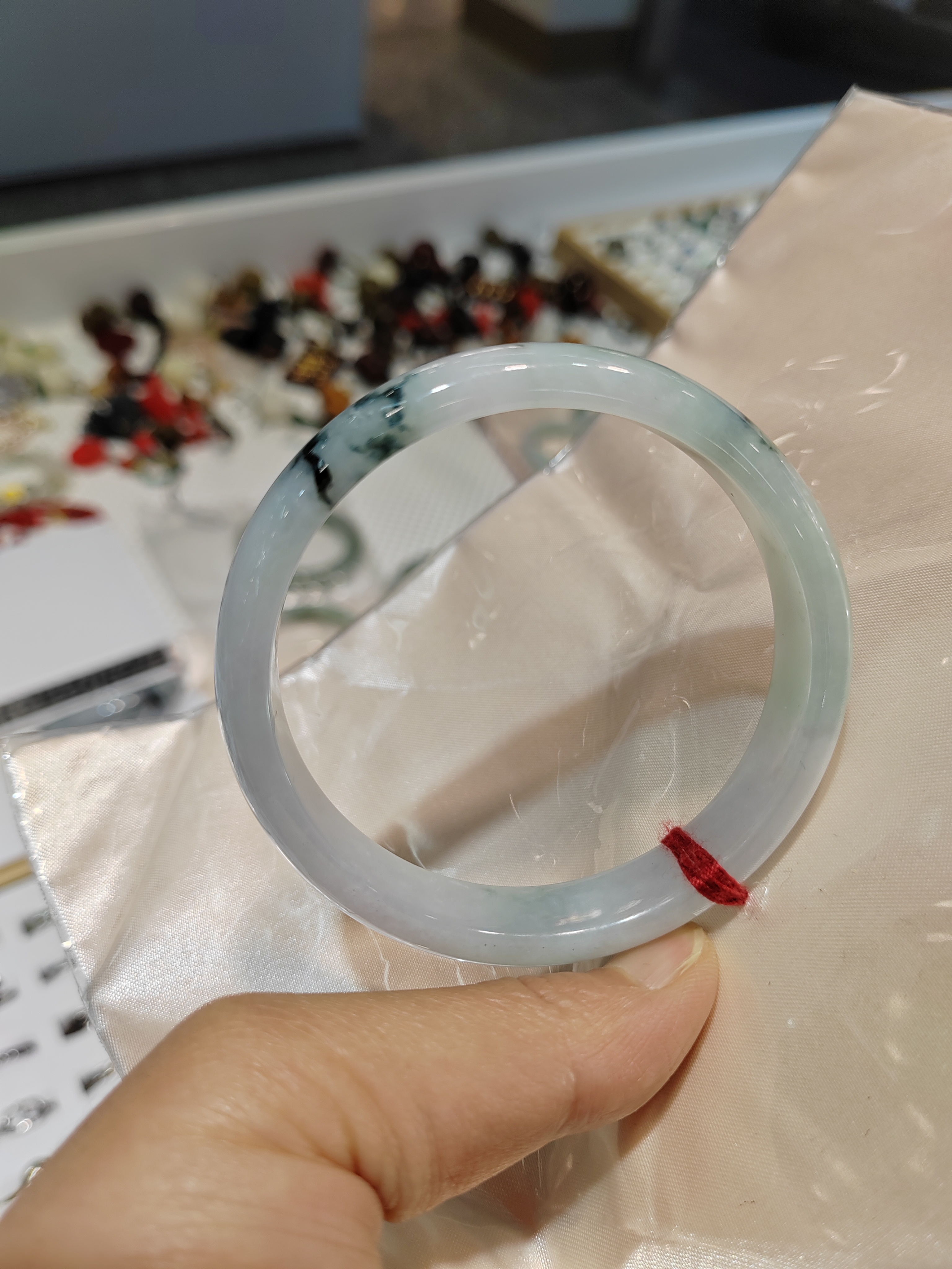 纯天然A货翡翠手镯