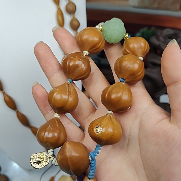 吊坠橄榄核2322尺寸大蒜头手串