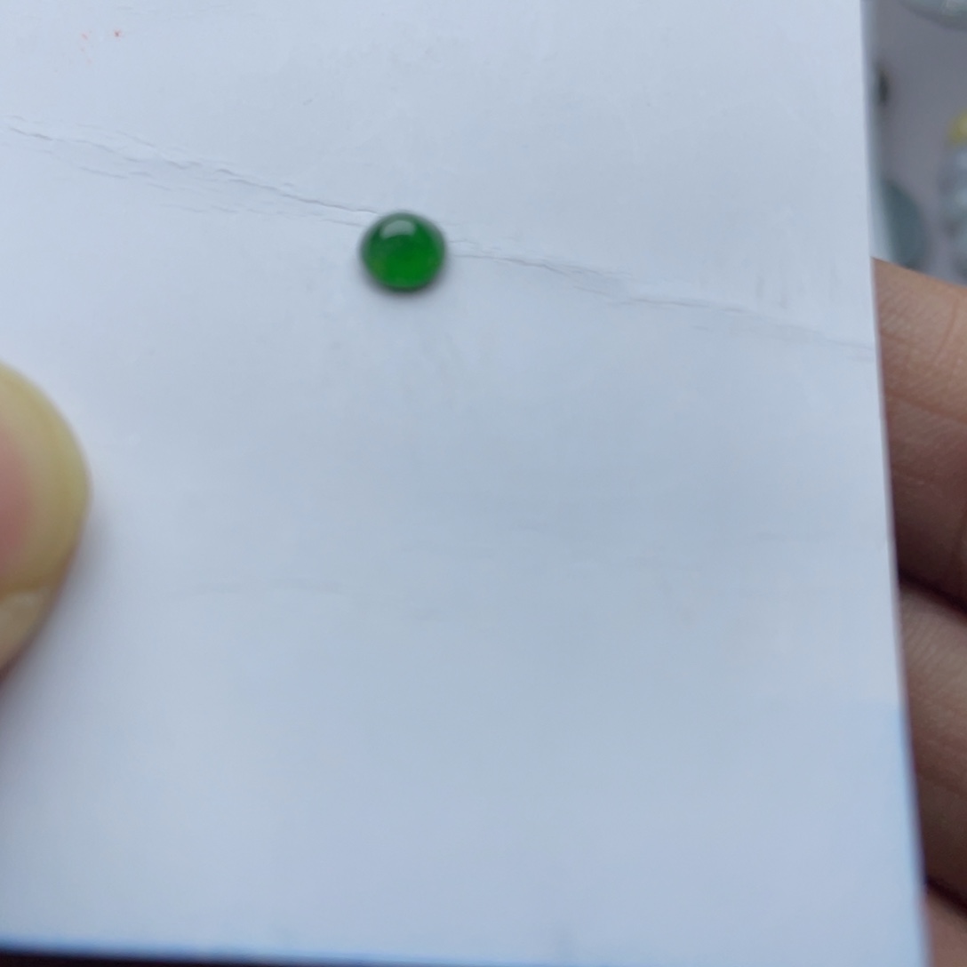 翡翠银S925镶嵌颈饰翡翠蛋面