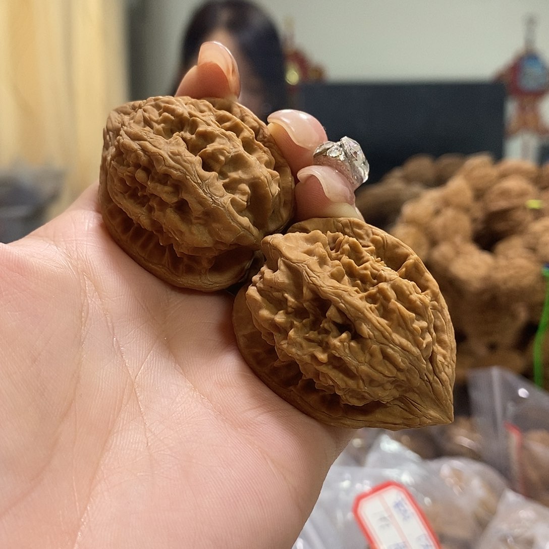 把件文玩核桃36大沽石