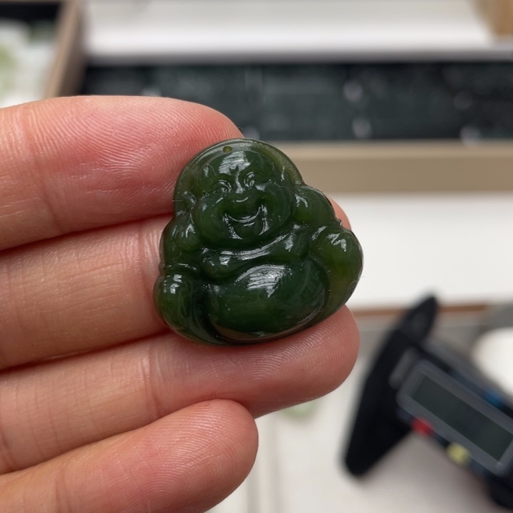 和田玉吊坠(不含链)未镶嵌