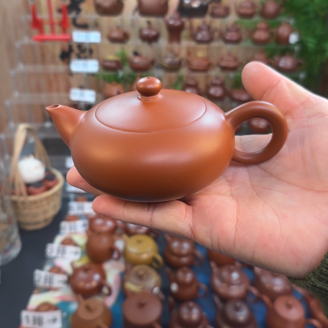朱泥茶壶领*.朱泥茶壶130C