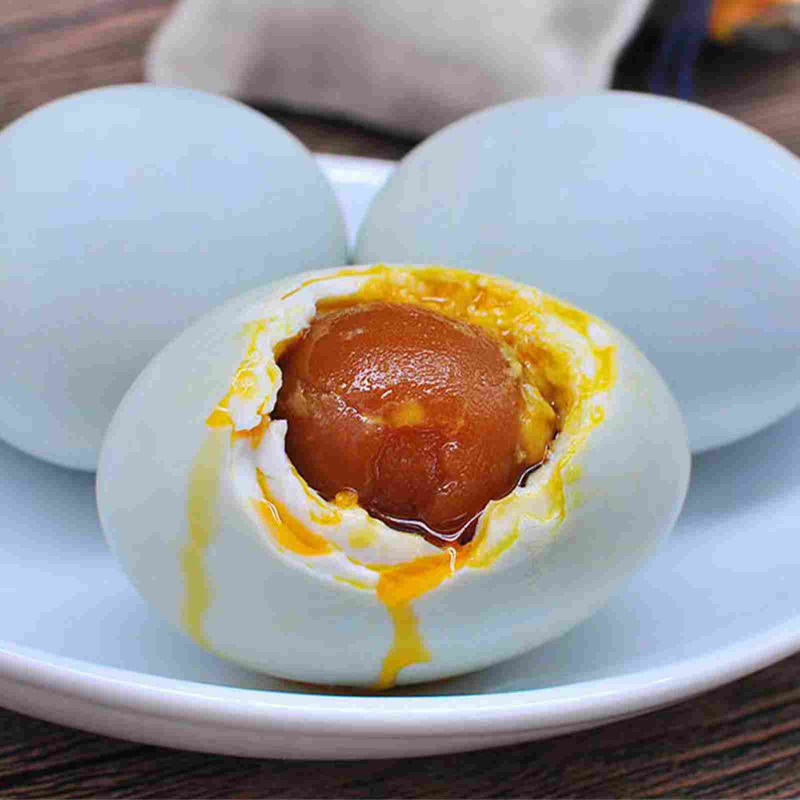 罗山老家朱堂咸麻鸭蛋真空包装熟鸭蛋30枚包邮