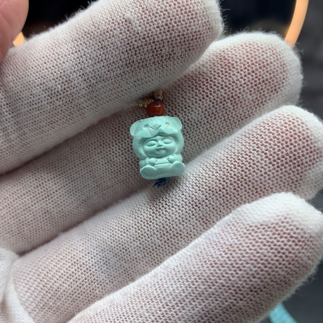 绿松石挂件未镶嵌