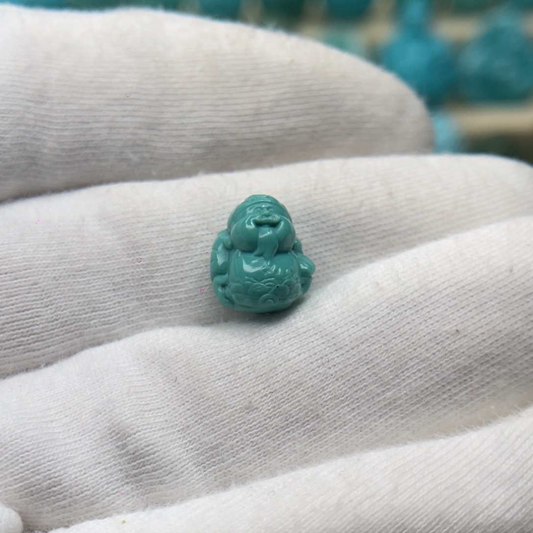 绿松石未镶嵌颈饰卡9.7-10.8-8