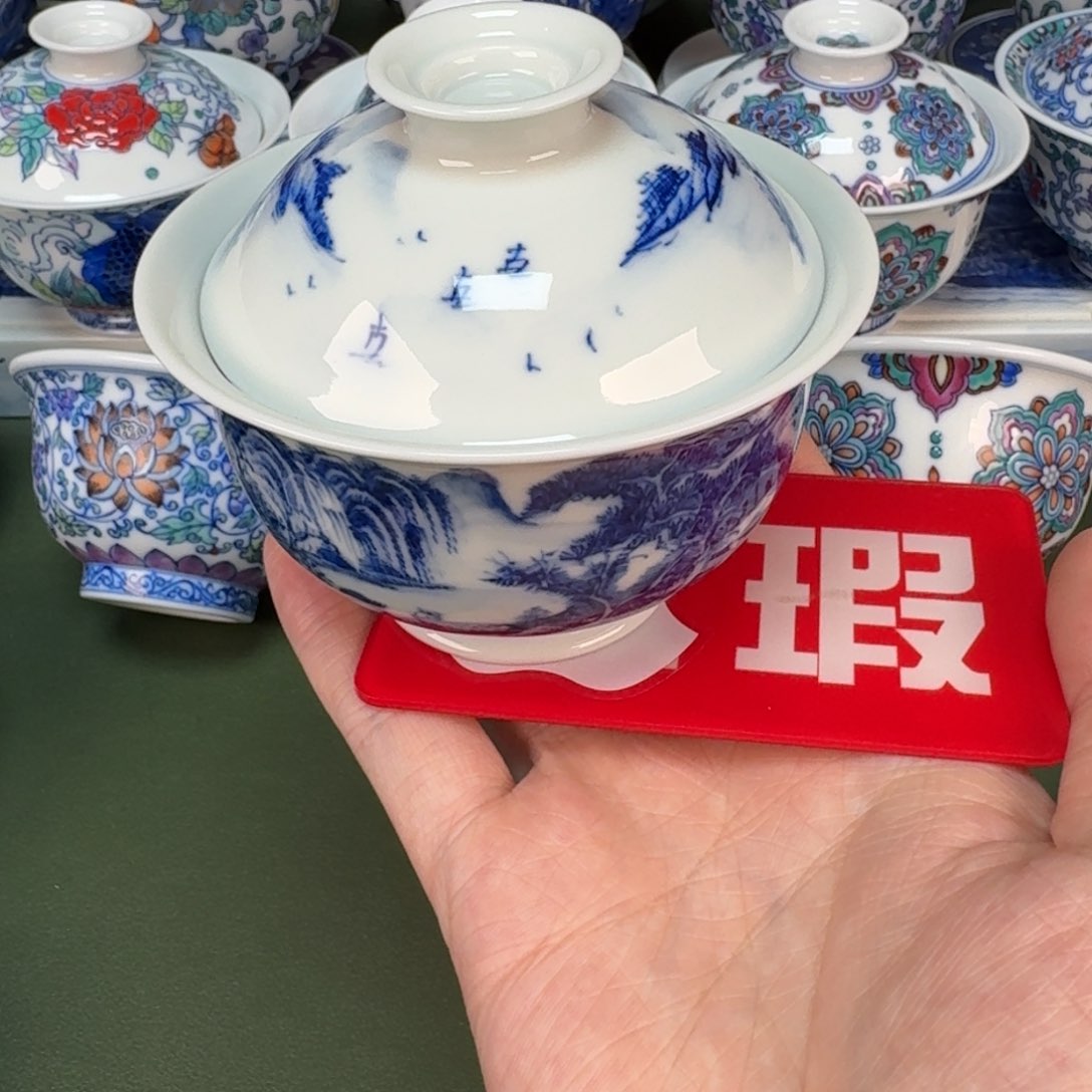 何**意大帅景德镇手工手绘369