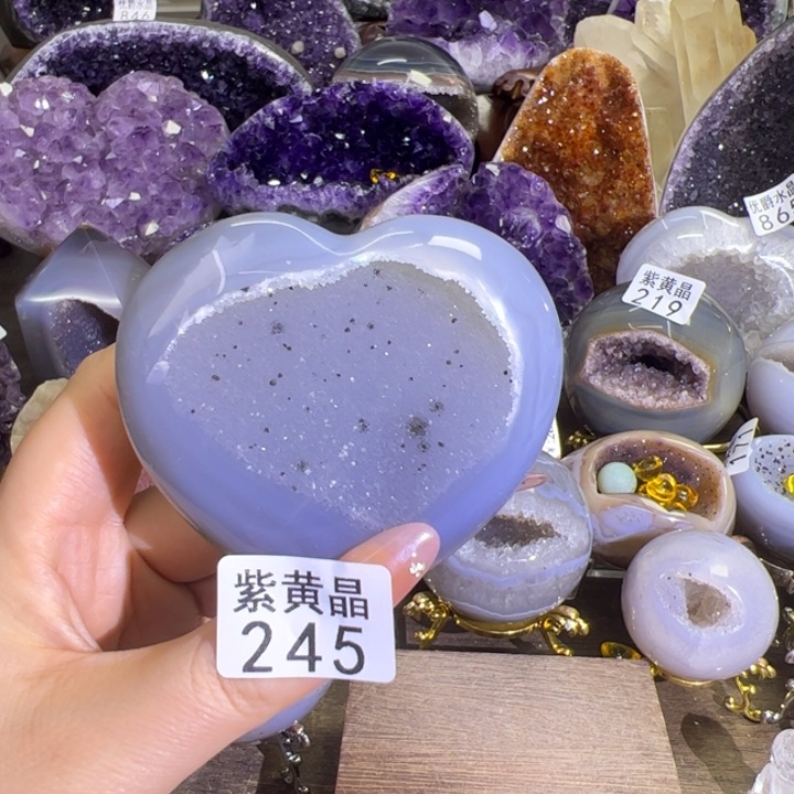 未镶嵌大型摆件（非配饰）紫晶245