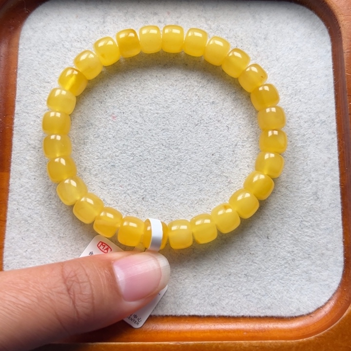 琥珀未镶嵌珠宝奇石M186号8+鸡油黄