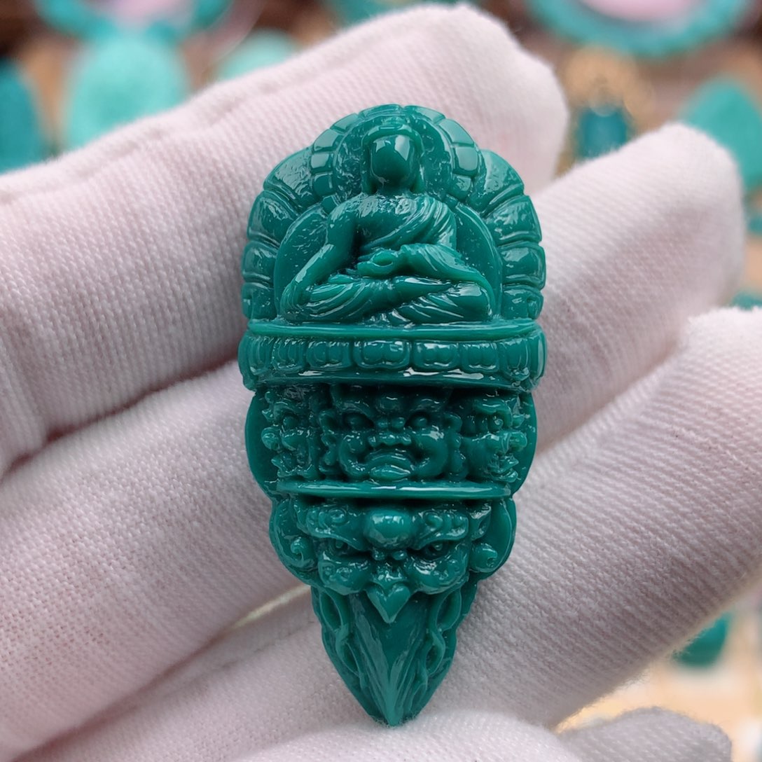 绿松石珠宝奇石未镶嵌