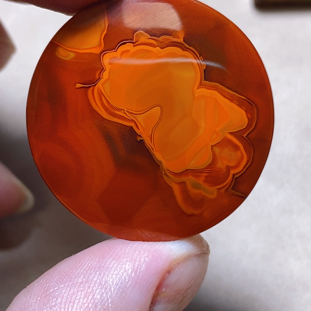 未镶嵌颈饰玛瑙/玉髓放**刀