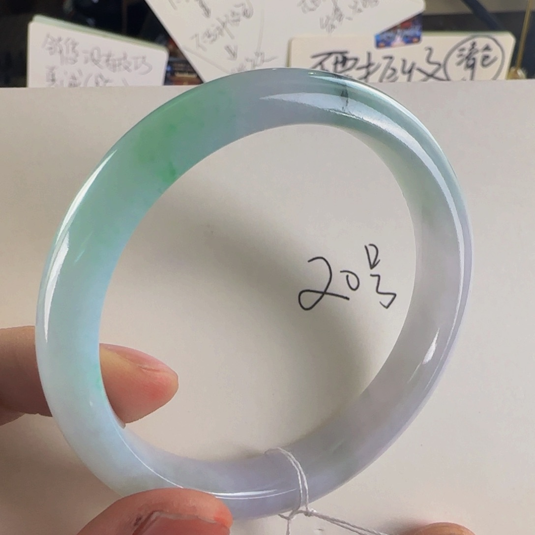 翡翠手镯未镶嵌老坑55.7