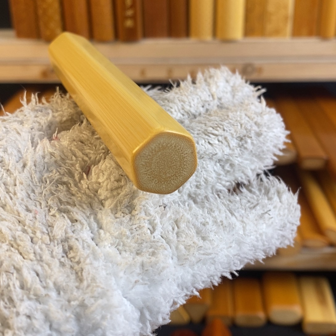 竹爆密黄皮 六棱板正