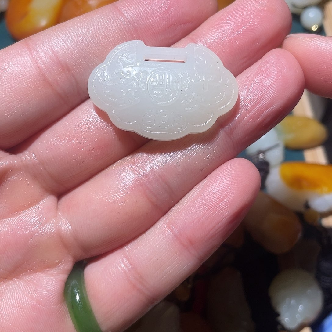 和田玉挂件未镶嵌