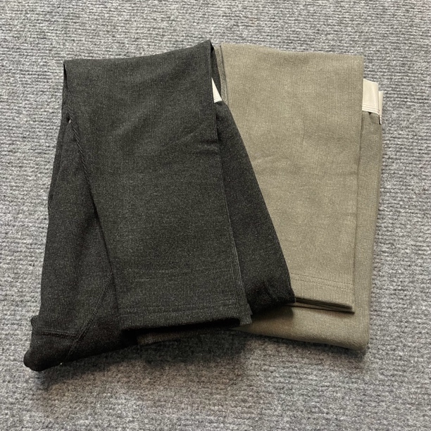 男士2色贴身舒适双面绒保暖打底长裤