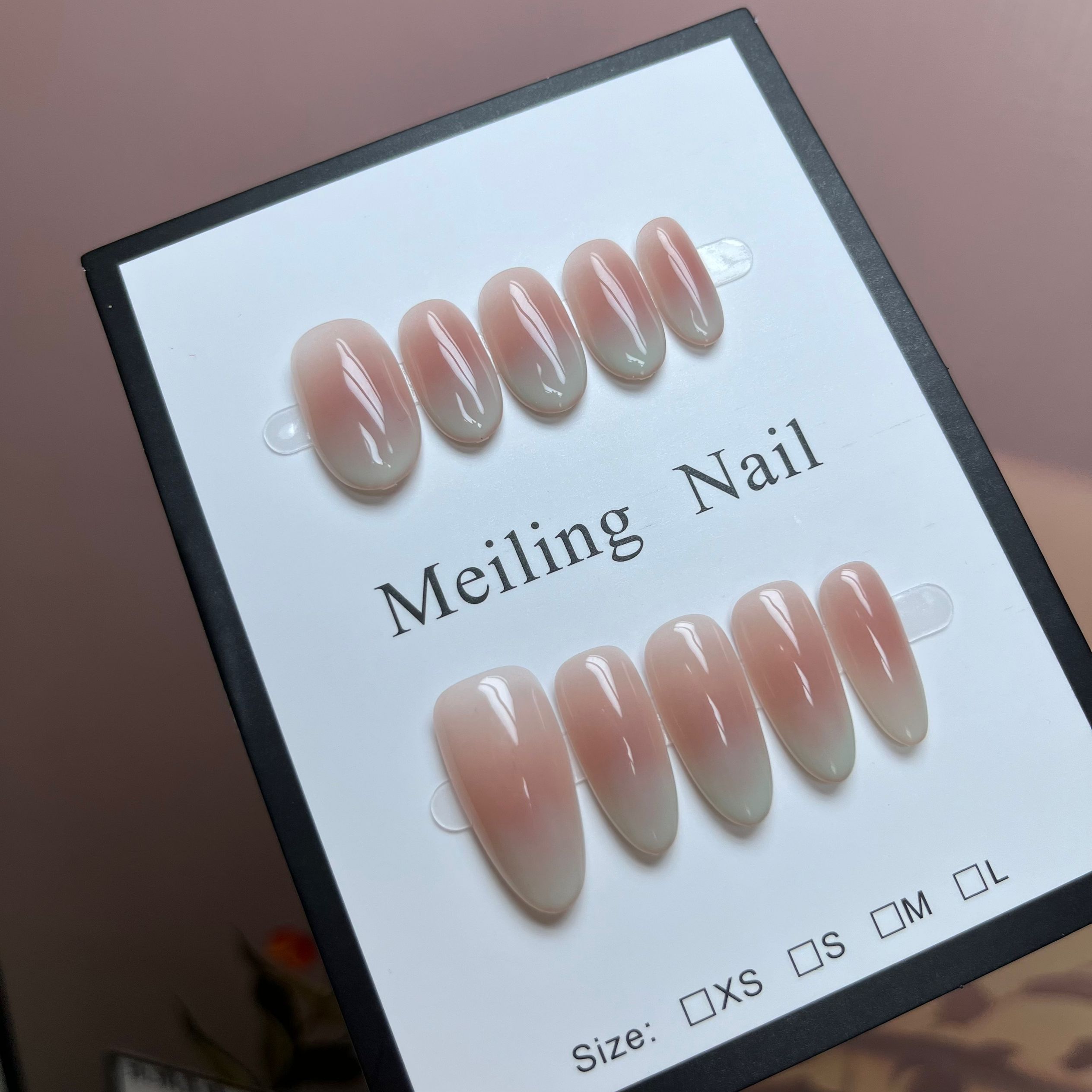 【A71天青色】穿戴甲美甲