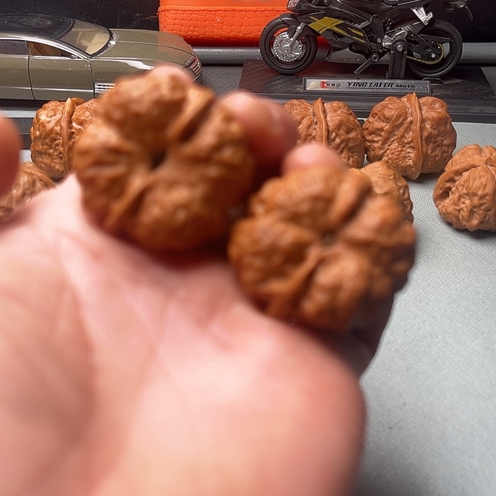 桃核把件88蛤莫头