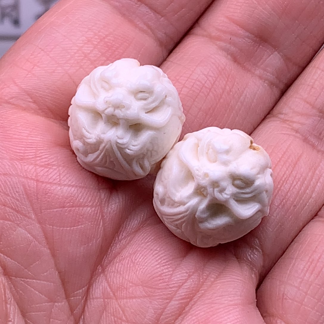 鹿骨摆件天天都在盘