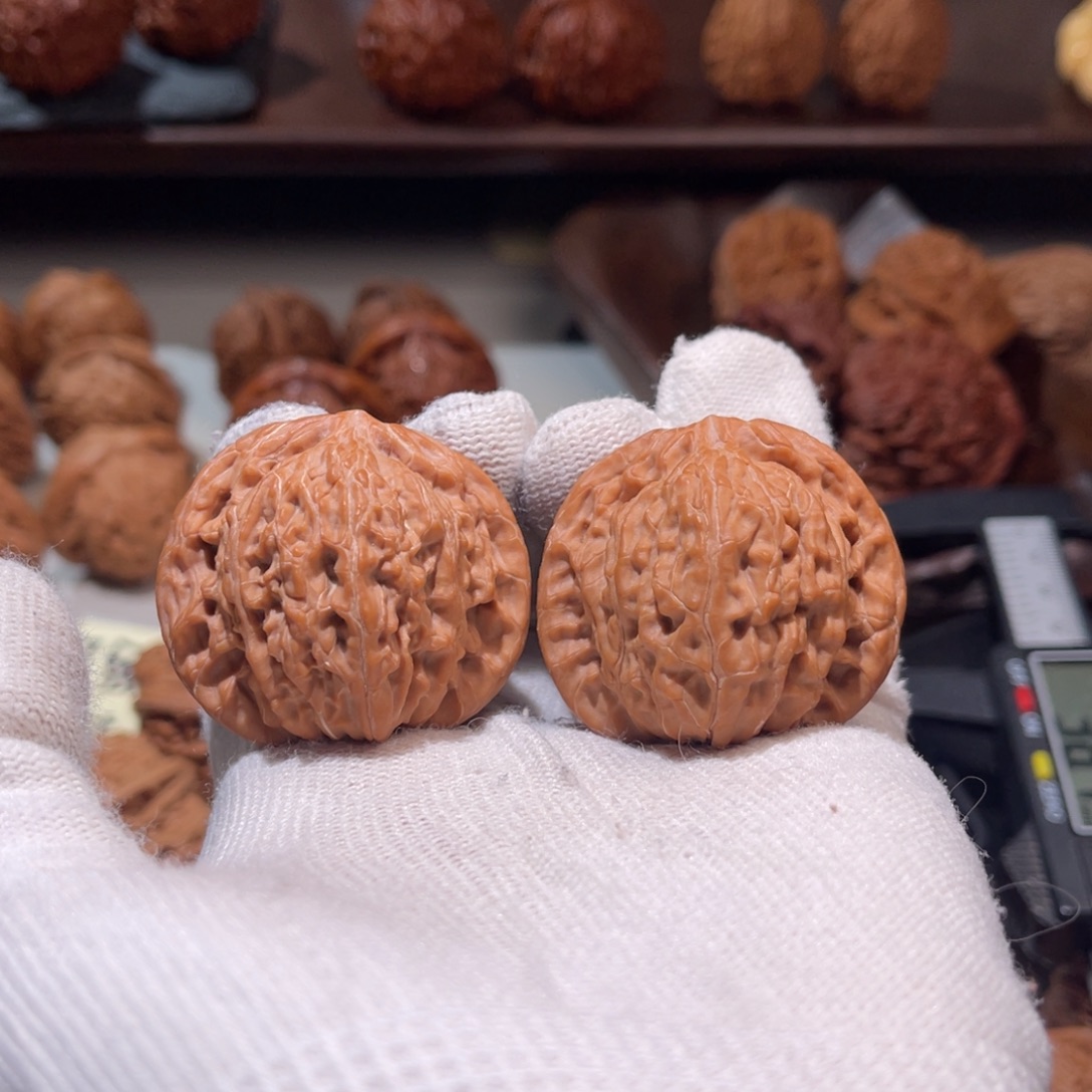 把件文玩核桃40磨盘全品