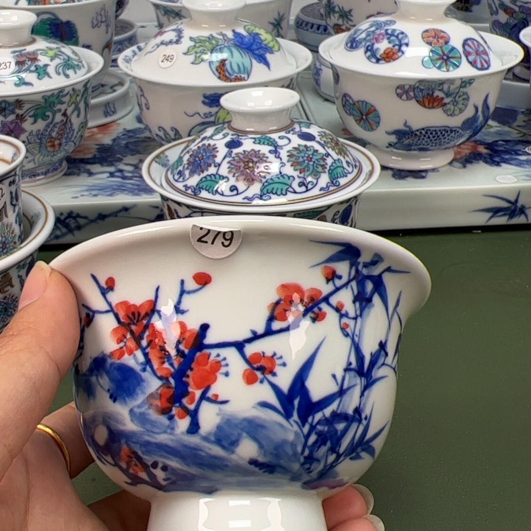 杯景德镇纯手绘茶具