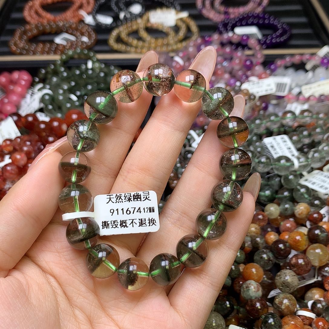 水晶手链未镶嵌，