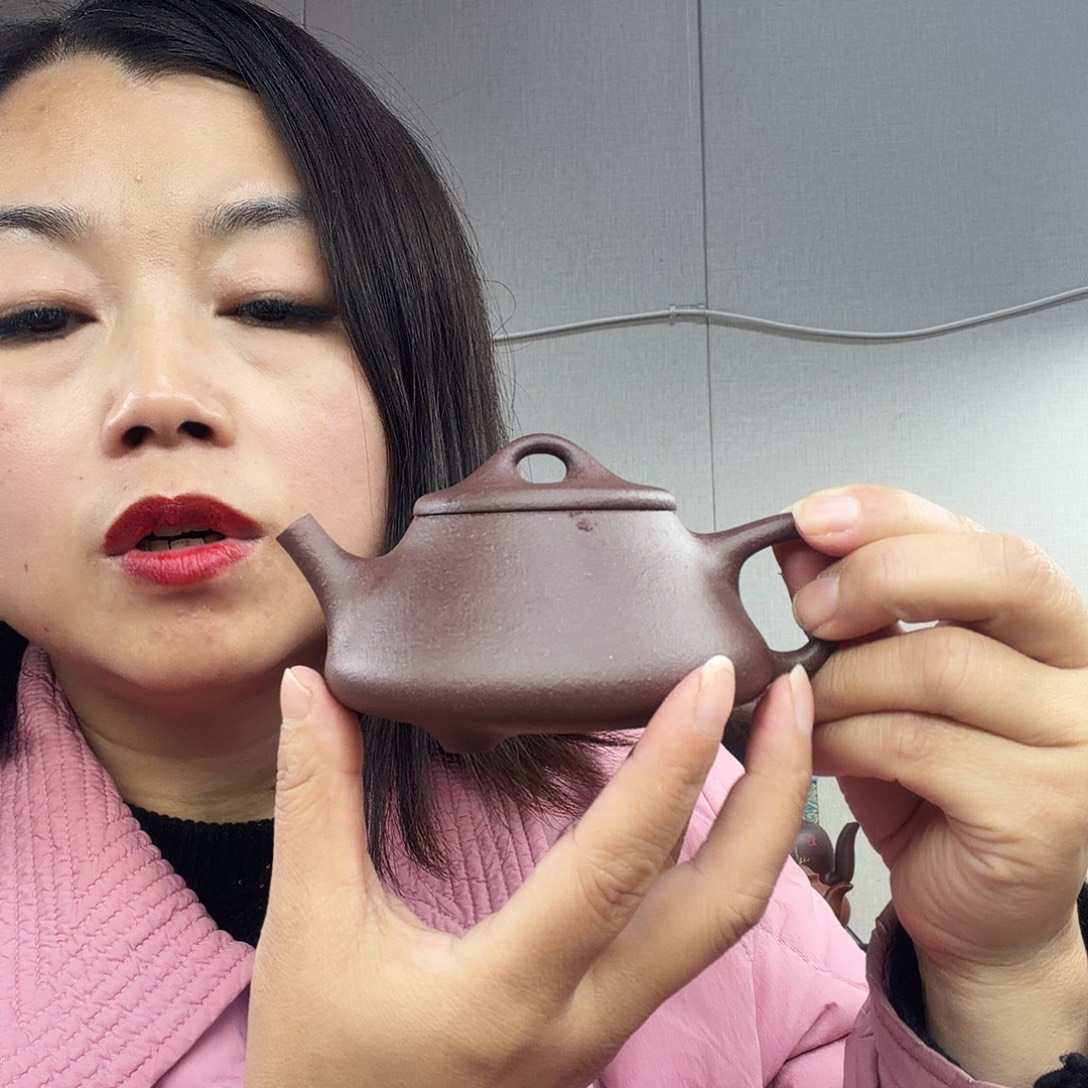 平盖子冶瓢170cc紫泥