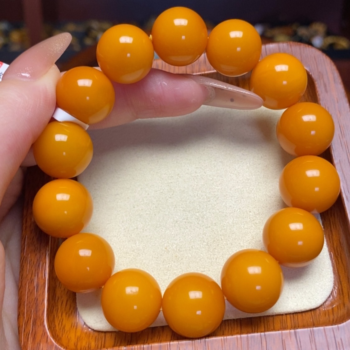 【闪购商品】蜜蜡手链未镶嵌手串