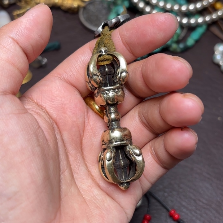 颈饰玻璃藏传喜马拉雅