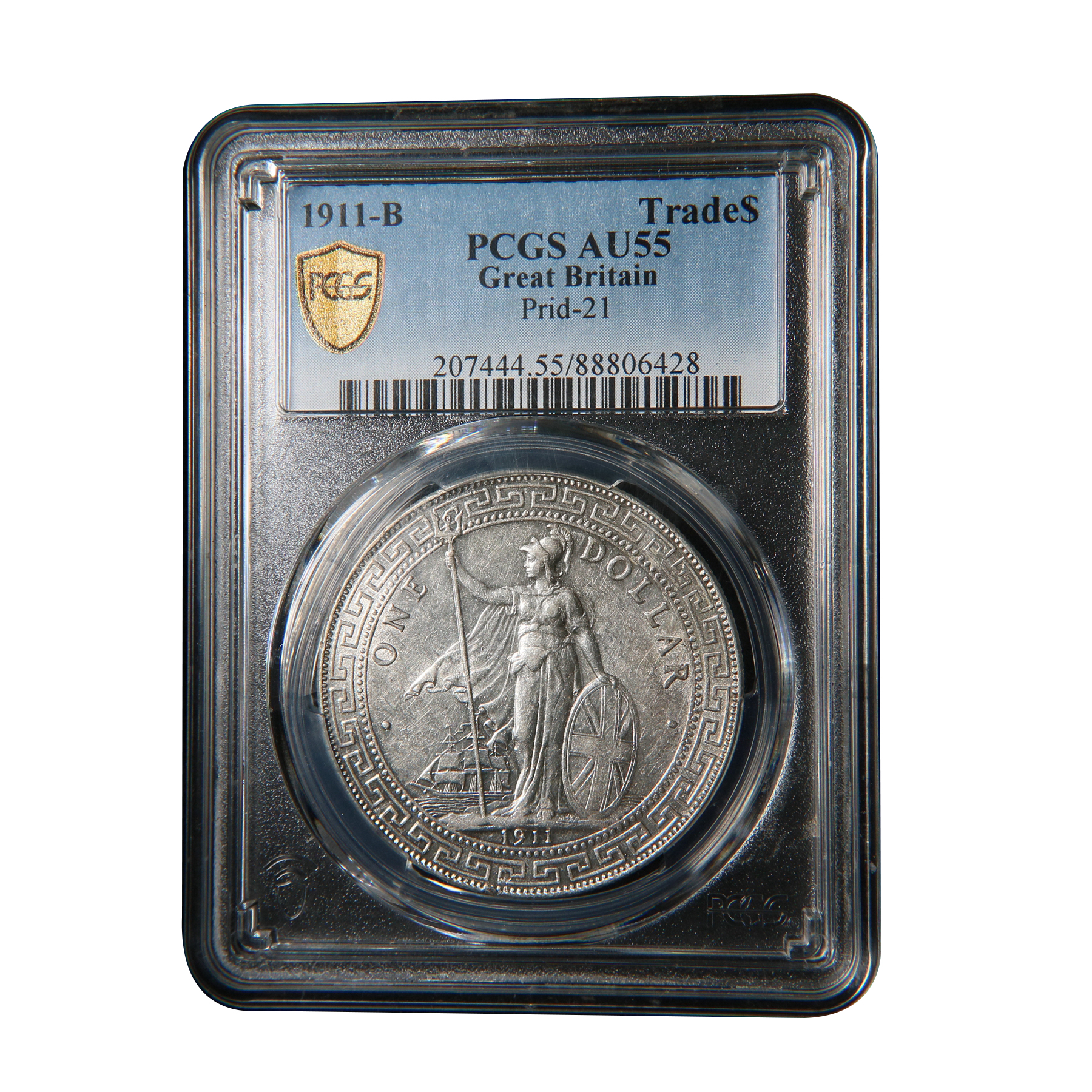 【宝成】老银元老银币压箱底 吉祥钱 站洋 站人 PCGS AU53/06428