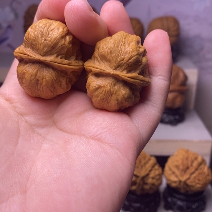 桃核把件小玉蟾36尺t 3