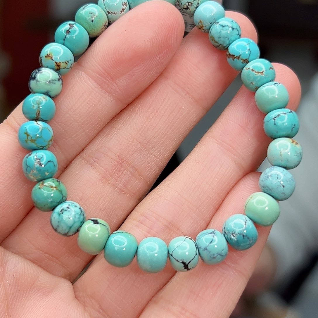 绿松石珠宝奇石未镶嵌