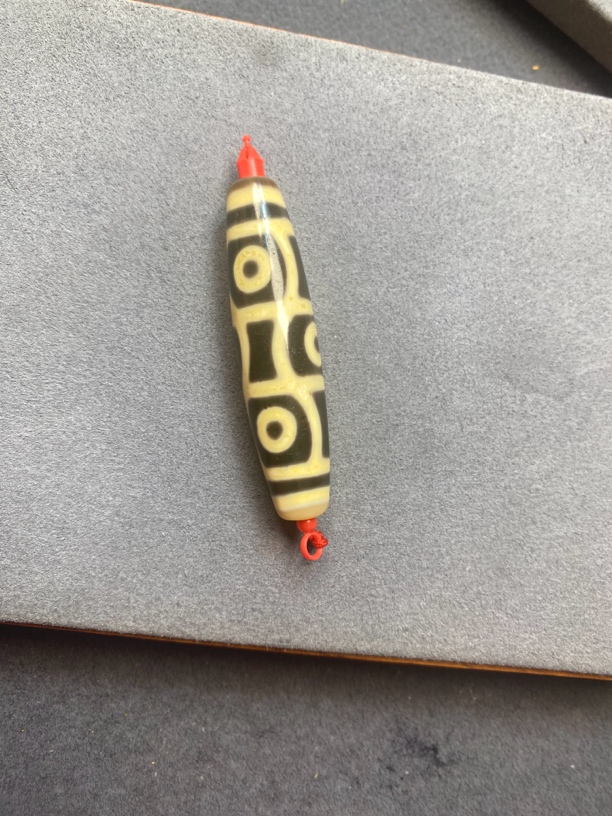 聚源古风十轮六眼玛瑙锁骨链