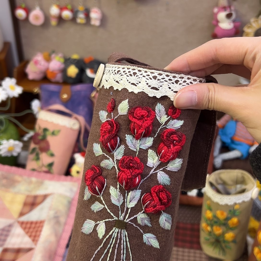 塑料钩织刺绣手工包包玩偶居家用品
