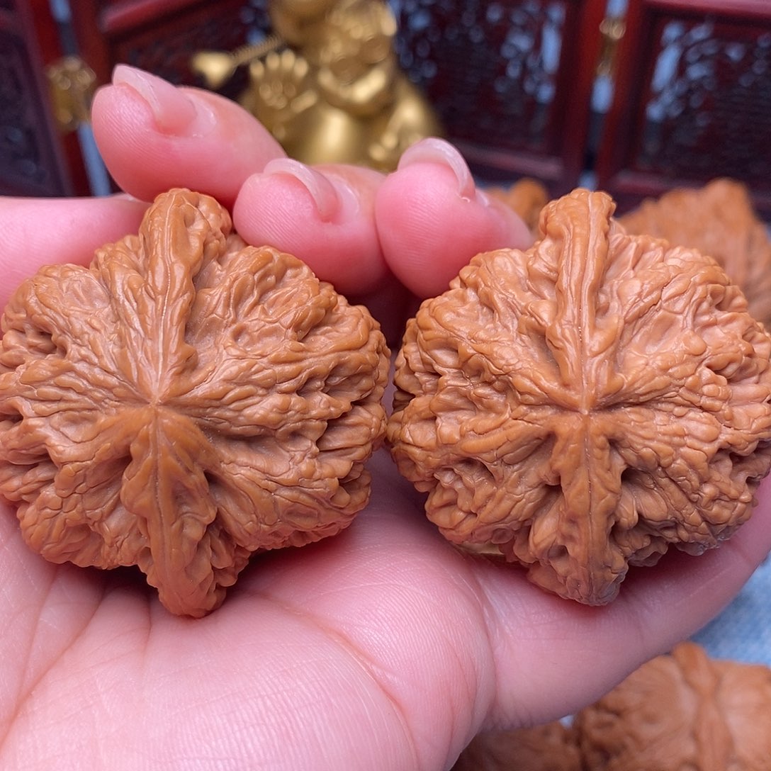 把件文玩核桃46.8全品绝配粗筋