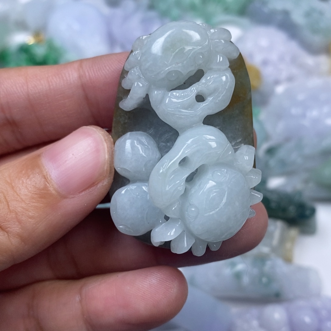 颈饰未镶嵌翡翠翡翠