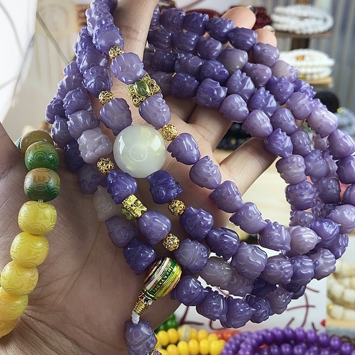 白玉菩提吊坠菩提