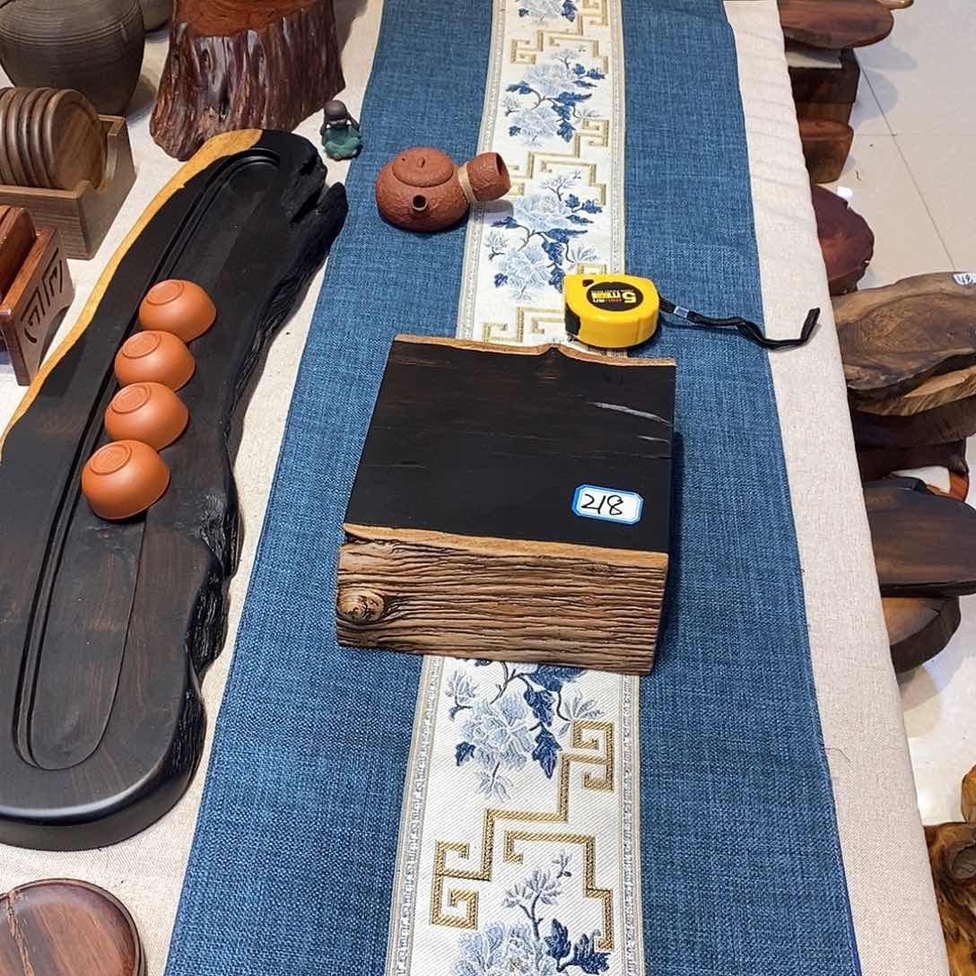 19紫光檀壶承底座底座