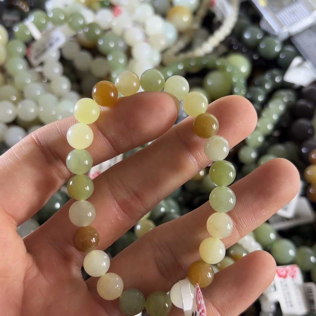 和田玉手链未镶嵌161