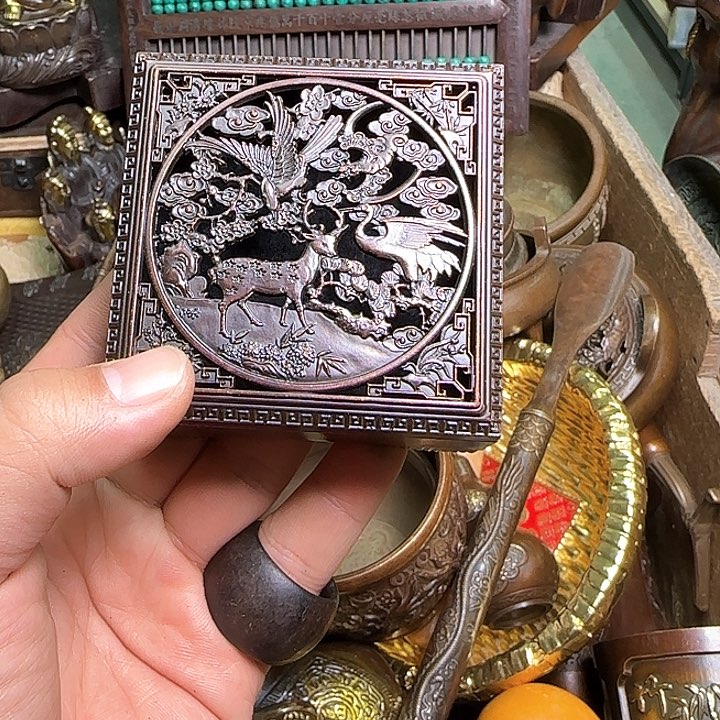 铜器办公室茶室摆件