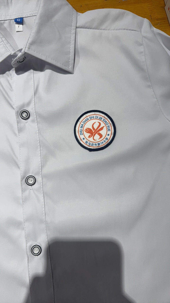 驻马店市28小男童校服白衬衣（常规款瘦宝必拍）（两件包邮）