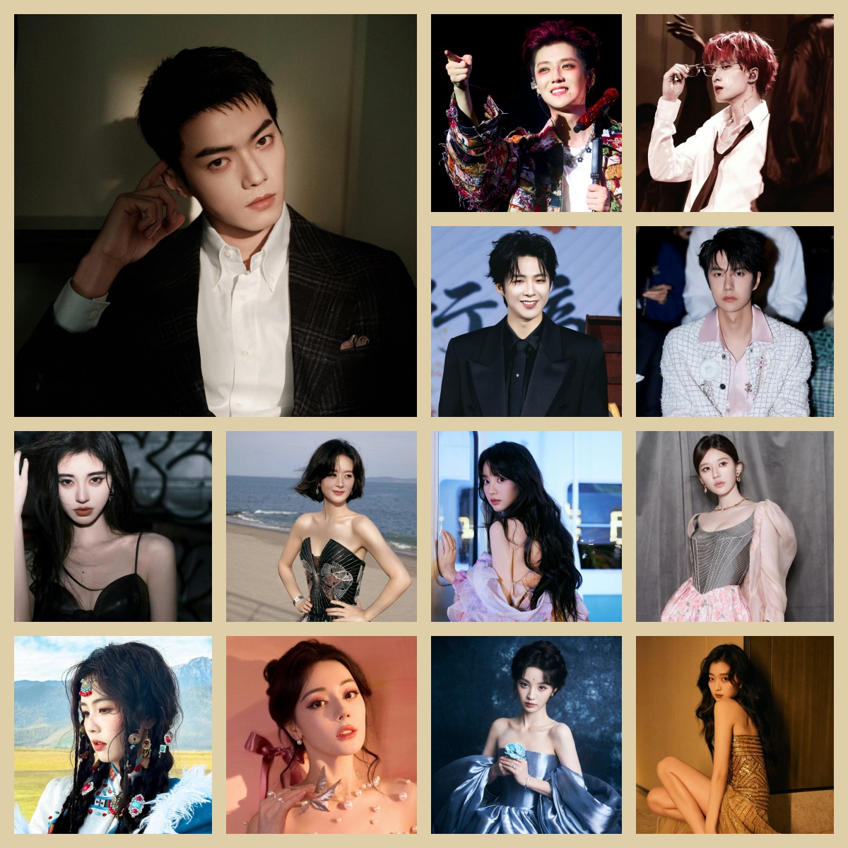 【视频TO签】6寸男女爱豆明星片