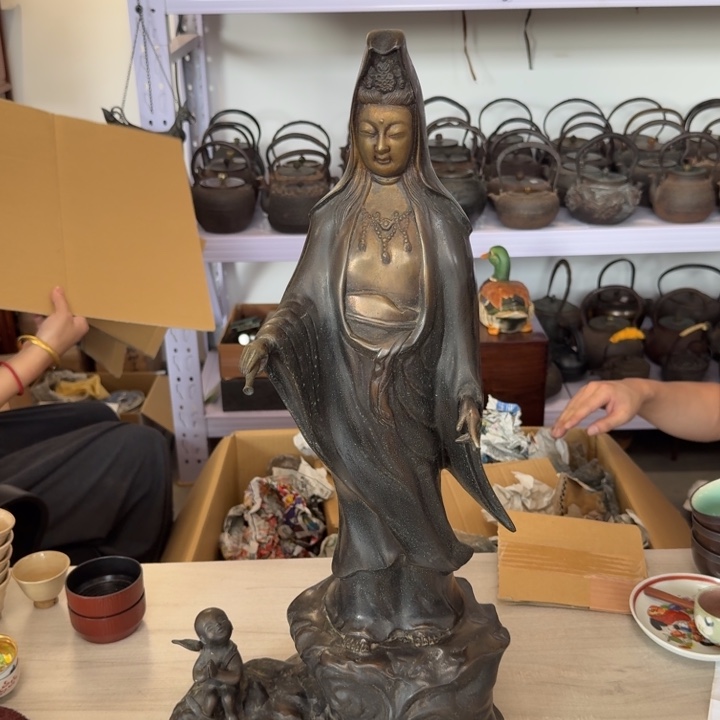 瓷片茶道具工艺品