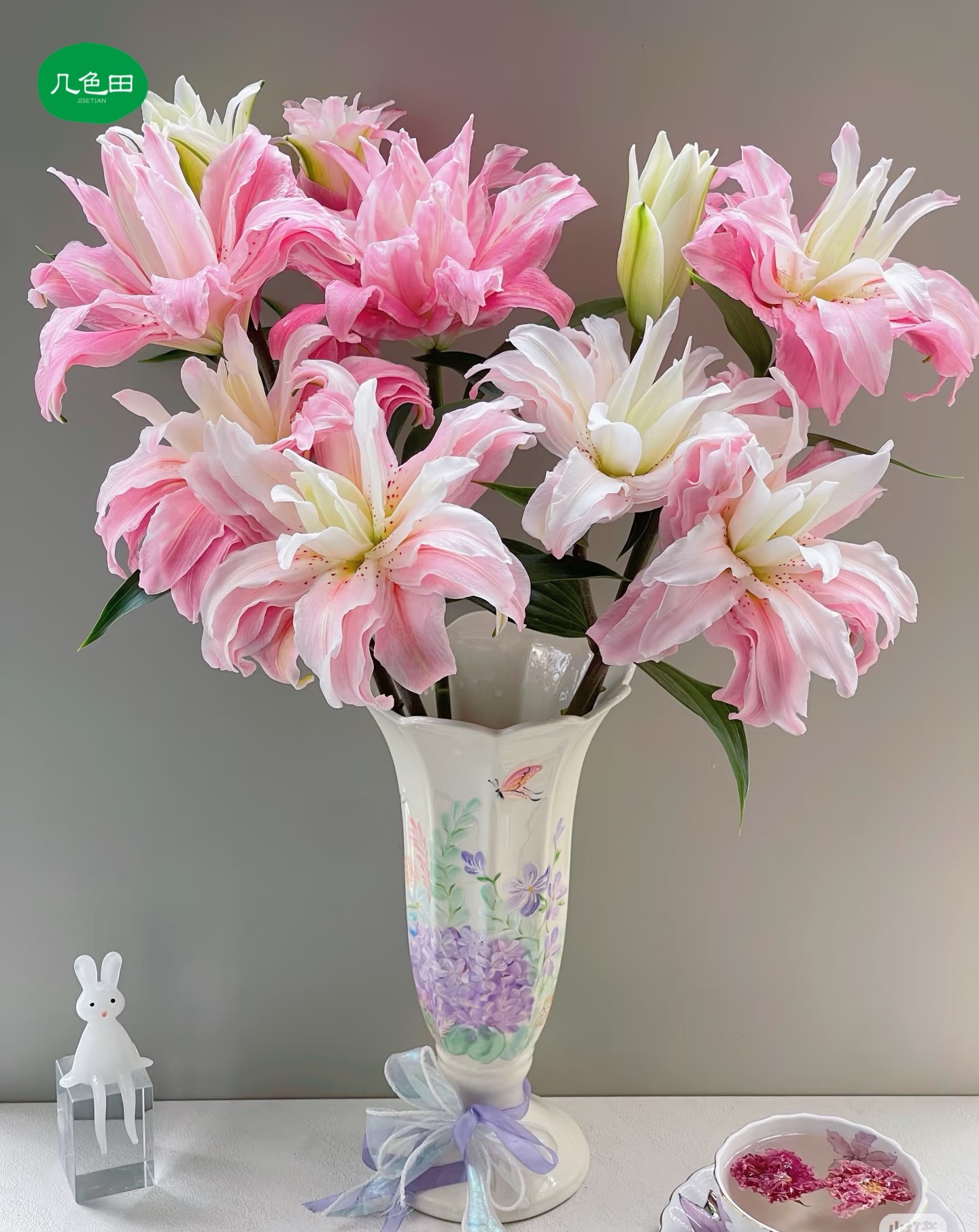 S级多头黛安娜（3枝）----重瓣百合云南直发鲜花