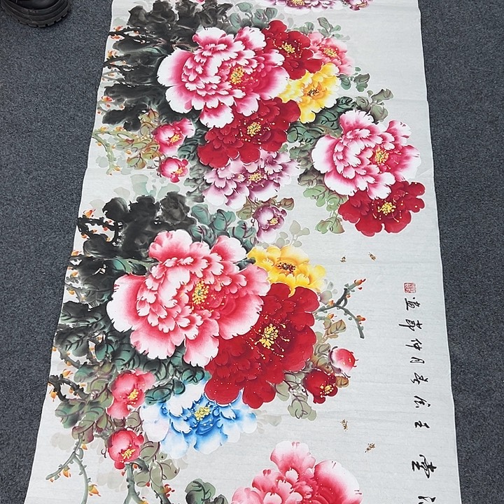 国画手绘国画大捡漏