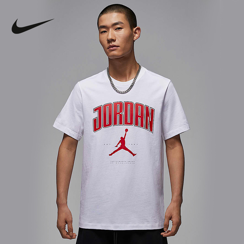 NIKE耐克男宽松百搭运动透气休闲舒适短袖T恤HQ0010-100