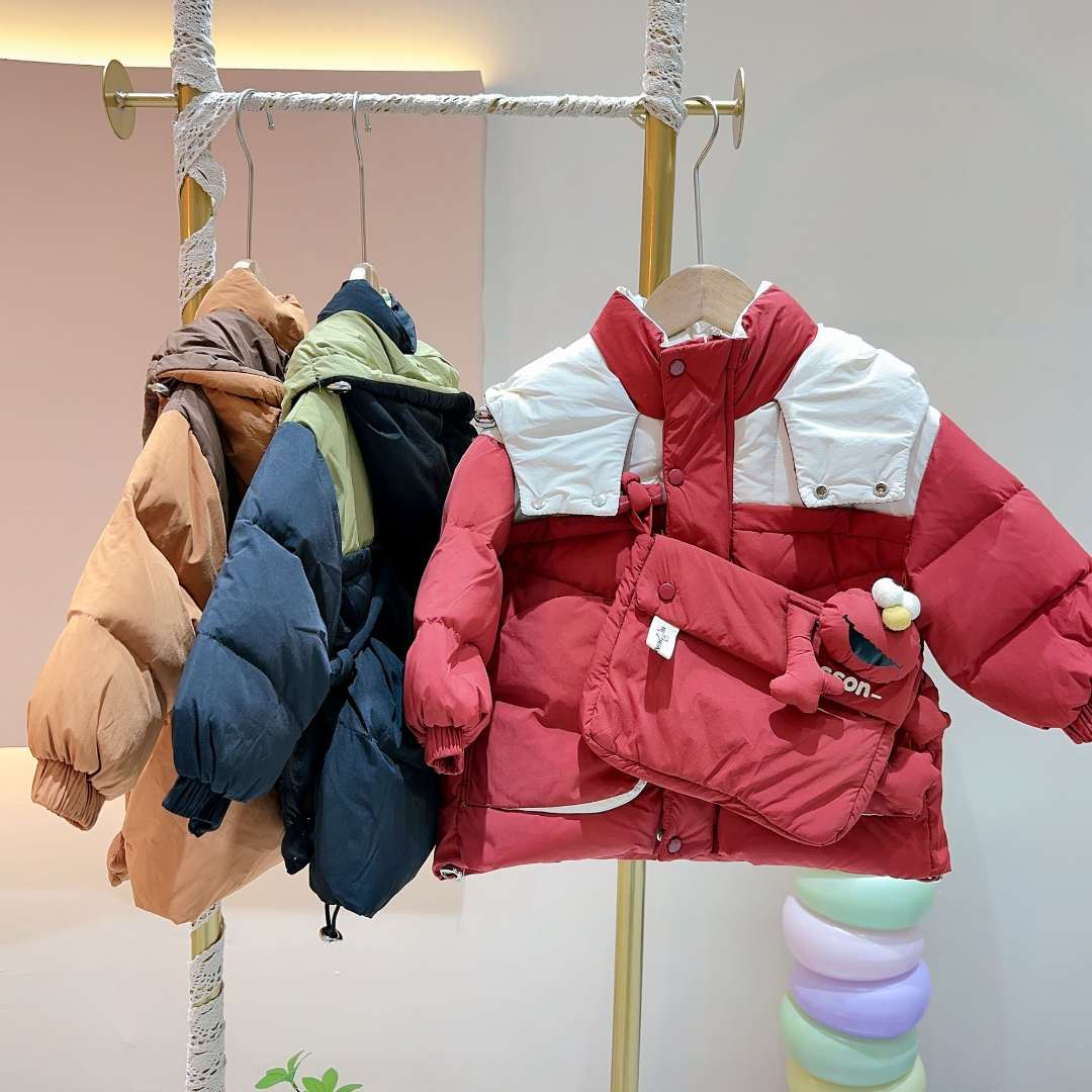 萝头-【8803大眼蛙】儿童羽绒服