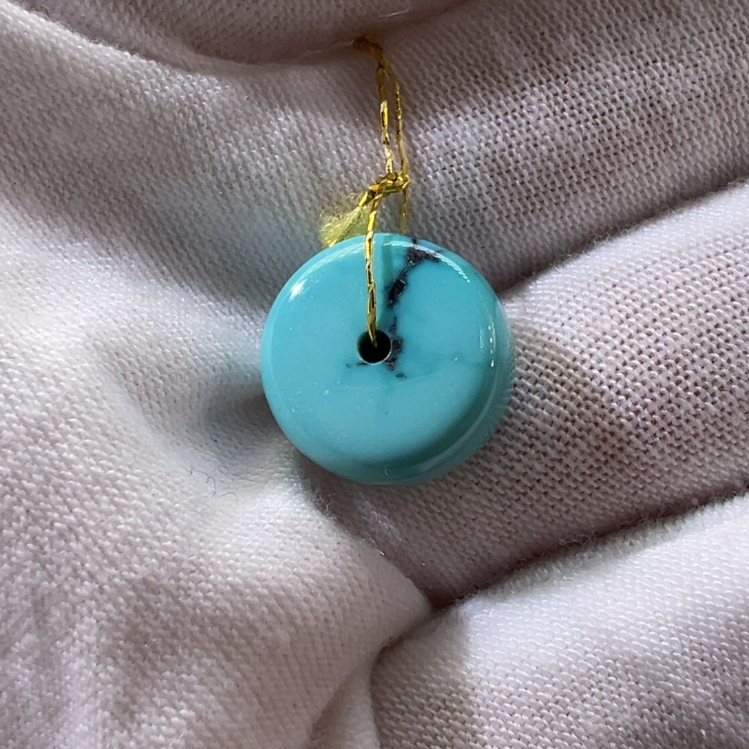 绿松石未镶嵌挂件13.3/6.7